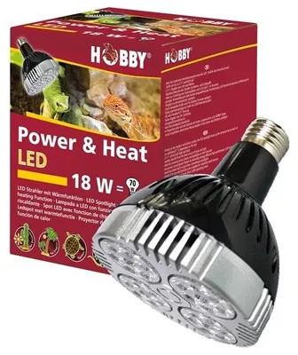 Productafbeelding van Hobby Power & Heat LED terrariumspot voor reptielen 18 Watt