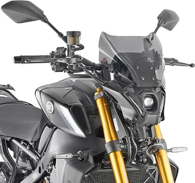 Obrázok produktu pre Yamaha MT-09/SP '21-'22 KAPPA Držiak na čelné sklo 1173SK Black
