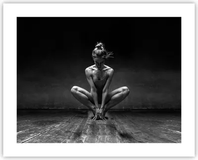 Produktbild von Poster - Poster ohne Rahmen - Tänzerin Frau Ballerina - 50x40 cm - Wand Bild - Wanddeko - Wandbilder - Kunstposter - Wandposter - Bilder - Kunstdruck - Wanddekoration - Wandbild - P2XAA50x40-4925