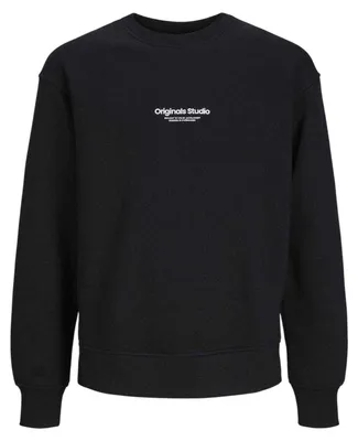 Produktbild von Jack And Jones - "Vesterbro" Sweatshirt für Kinder, Rundhalsausschnitt GT19657 (176) (Schwarz)