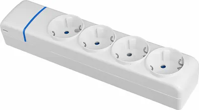 Zdjęcie produktu dla Gniazdo wielokrotne z 4 gniazdami bez wyłącznika Solera 8004p 250 V 16 A