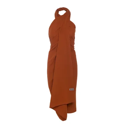Produktbild von Knit Factory Liv Pareo - XL Musselintuch - Strandtuch - Terra - 180x130 cm