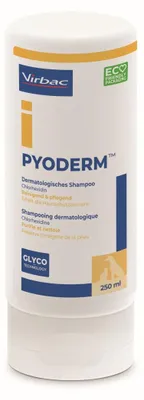 Zdjęcie produktu dla Virbac Pyoderm Szampon 250ml Dla Psów i Kotów Na Choroby Bakteryjne i Grzybicze Skóry