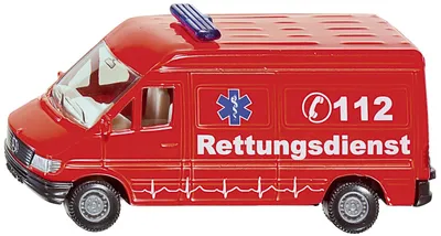 Produktbild von Siku Krankenwagen RETTUNGSDIENST ; 805
