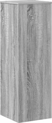Obrázek produktu pro vidaXL Stojan na rostliny Grey Sonoma 33x33x100 cm Materiál na bázi dřeva