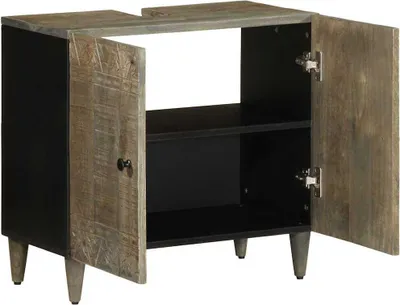 Immagine prodotto di Mobile Lavabo da Bagno 62x33x58cm in Legno Massello di Mango