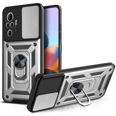 Produktbild von Handyhülle Xiaomi Redmi Note 10 Pro Handy Tasche Hülle Outdoor Silikon Bumper