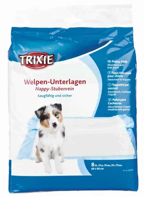 Produktbild von TRIXIE 23413, Blau, Weiß, Zellulose, 600 mm, 900 mm, Polybag, 8 Stück(e)