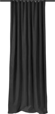 Image de Home Style Rideau - Occultant & Thermique - Avec Crochets - 140x260 cm - Noir