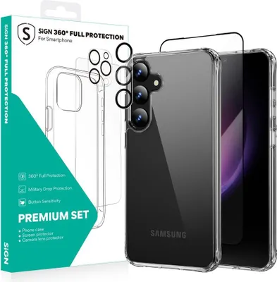 Obrázok produktu pre Kompletný ochranný balík SiGN 360 pre Samsung Galaxy S25
