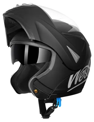 Produktbild von Westt Klapphelm Motorrad ECE 22.06 für Roller, Scooter, Moped