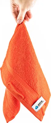 Obrázek produktu pro etérea Sada froté ručníků Carli - 100% bavlna - Oekotex 500 GSM - froté ručníky - ručníky na ruce, ručníky pro hosty 30x50 cm - oranžová barva