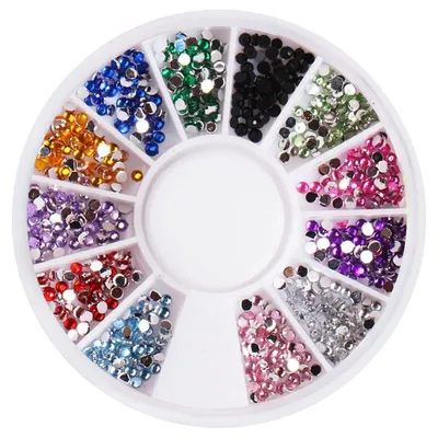 Obrázok produktu pre UNIQ Nailart – farebné kamienky na zdobenie nechtov