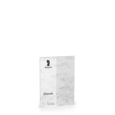 Produktbild von Rössler Papier 220720514 Coloretti Briefumschläge - B6, 5 Stück, grau marmora