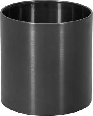 Zdjęcie produktu dla EUROPALMS STEELECHT-30 Nova, donica ze stali nierdzewnej, antracyt, Ø30 cm (83011396)
