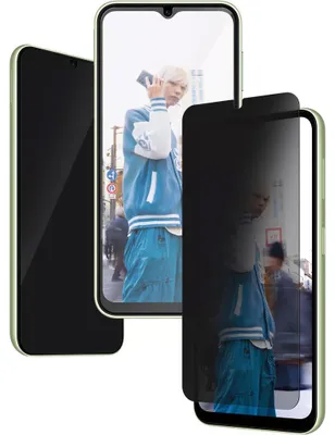 Productafbeelding van PanzerGlass Ultra Wide Fit Screenprotector voor Samsung Galaxy A25 - Privacy case friendly