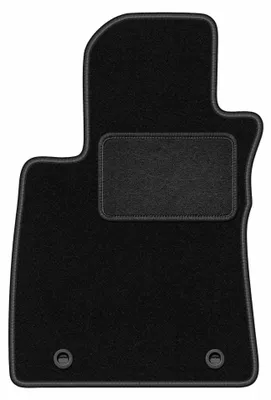 Imagen del producto de Alfombrilla conductor de moqueta para MG ZS II 2022- (crossover) – 1 pieza, negra, a medida – Wielganizator LUX