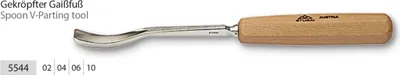 Produktbild von STUBAI Stechbeitel lang poliert Form 44, 6 mm