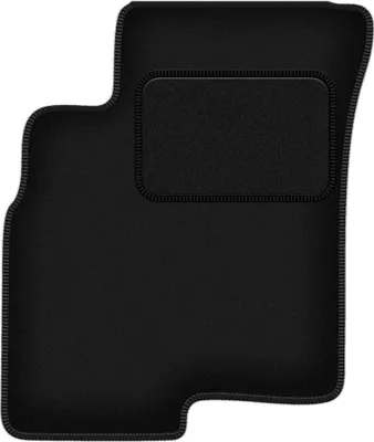 Image de Tapis de conducteur noir pour : Hyundai Sonata IV Berline (2005-2010)
