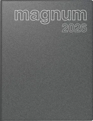 Productafbeelding van rido/idé Boekagenda Magnum 2026 - 183x240 mm - Grijs