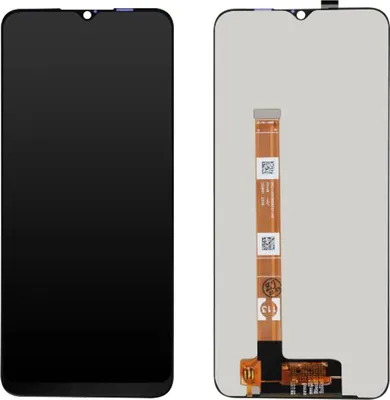 Obrázek produktu pro Clappio, náhradní LCD displej s dotykovou obrazovkou pro telefon Realme Narzo 50A Prime, černý