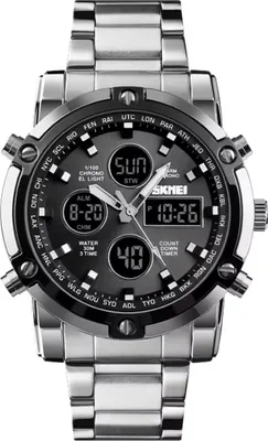 Zdjęcie produktu dla Zegarek SKMEI ST-35260 - Srebrny/Czarny KP35260