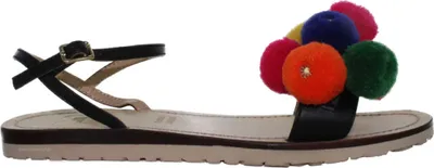 Obrázek produktu pro LOVE MOSCHINO dámské kožené barevné sandály 37