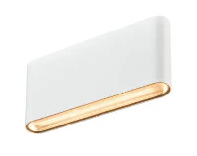 Produktbild von SLV 1007145 OVAL 18 WL, Wandaufbauleuchte 2700/3000K, 10W, weiß IP65