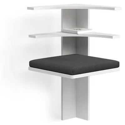 Immagine prodotto di Panca ad angolo Livinity Tiberio Bianco 43.5 x 43.5 cm, Model 58911
