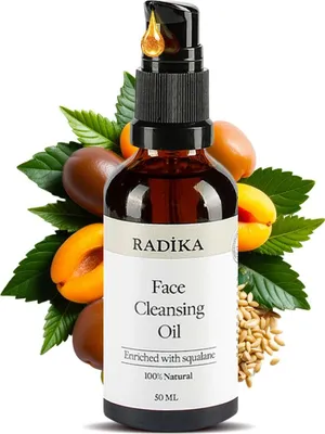 Produktbild von Gesichtsreinigungsöl, Make-up-Entferner, 100% Rein, BIO, natürlich, 50 ml