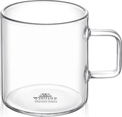 Zdjęcie produktu dla Kubek do kawy ze szkła borokrzemowego Wilmax, 200 ml, WL-888604/A