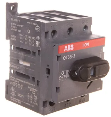 Obrázek produktu pro ABB STOTZ-KONTAKT Lasttrennschalter OT63F3 (1SCA105332R1001)