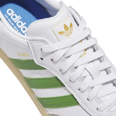 Adidas Herren Skateschuh SAMBA ADV - FTWWHT/CREGRN/GUM3