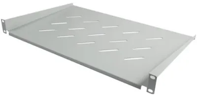 Produktbild von ALLNET Fachboden T400mm/1HE Lichtgrau Frontmontage