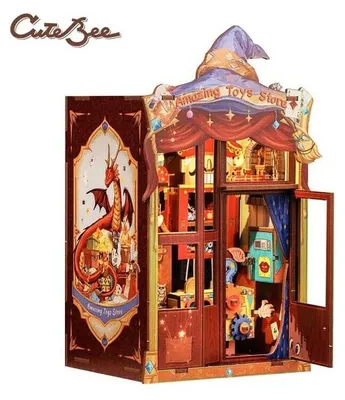 Image de Magasin de Jouets Incroyables - Kit de Coin de Livre à Faire Soi-Même avec LED