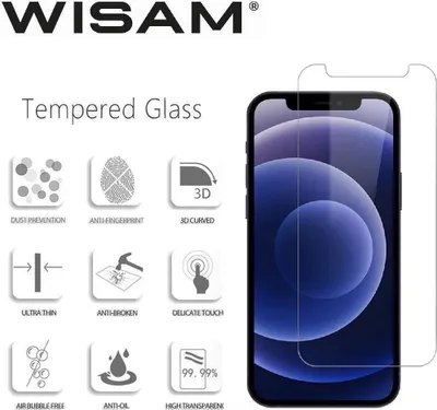 Produktbild von Apple iPhone 12 Mini Panzerfolie Schutzfolie Schutzglas Displayschutz 9H