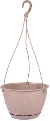 Image de Květináč závěsný RATOLLA ROUND W 24,3 cm - barva: mocca