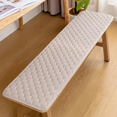 Zdjęcie produktu dla Wygodna poduszka do ławki ogrodowej, do użytku wewnątrz i na zewnątrz, 35 x 120 cm