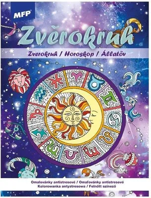 Obrázek produktu pro Kolorowanka antystresowa Horoskop 5301213