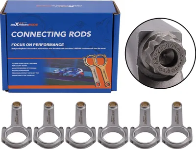 Image de Bielles H-Beam Pleuel pour Porsche 996 997 Non-Turbo 3.6L 3.8L 142mm