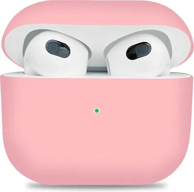 Produktbild von Jumadas „Passende“ Hülle für Apple Airpods – Passend für Airpods 3 – Softcase – Rosa – Schutzhülle