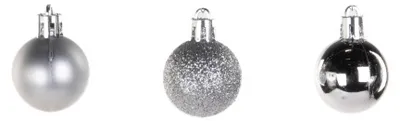 Produktbild von Weihnachtskugeln, Ø 3 cm, 24-teiliges Set