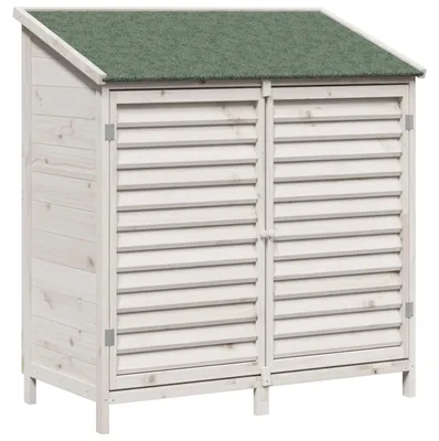 Obrázok produktu pre Záhradný prístrešok Biela 106 x 56 x 113,5 cm