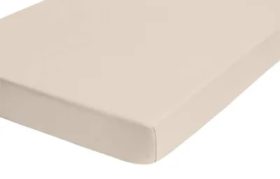 Produktbild von Biberna Fein-Jersey Spannbettlaken Spannbetttuch 140x200 cm - 160x200 cm Kitt