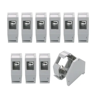 Produktbild von 10x ARLI Hutschienenadapter für RJ45 Keystone Modul Halter Adapter für Hutschiene