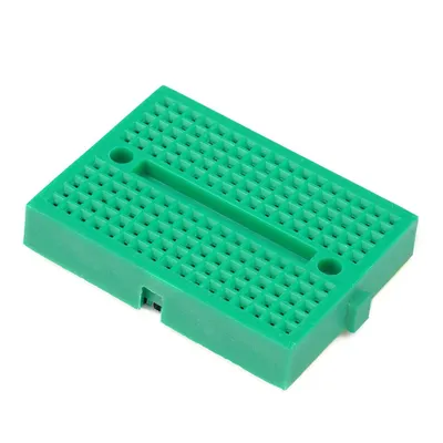 Produktbild von Mini Breadboard mit 170 Kontakten - Farbe: grün
