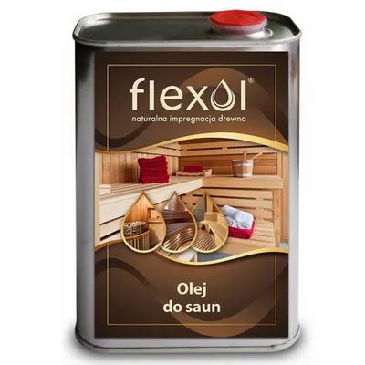 Produktbild von FLEXOL – SAUNA-ÖL ZUR HOLZIMPRÄGNIERUNG 1 L Schützt | Pflegt | Natürlich