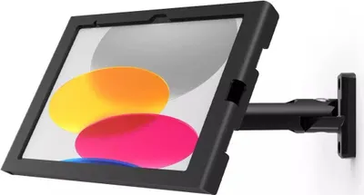 Imagen del producto de Soporte de pared oscilante Compulocks para iPad de 10ª y 11ª generación (A16), carcasa tipo "Swell", color . Carcasa para tablet, color . Tamaño de pantalla: 27,7 cm (10,9"). Compatible con Apple iPad de 10,9 pulgadas con Wi-Fi y/o conectividad celular