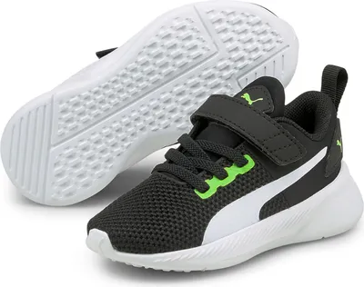 Produktbild von Puma Flyer Runner V Inf Green Flash-White-Black Größe EU 24