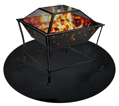 Produktbild von Feuerfeste BBQ Grillmatte mit Dreischichtschutz